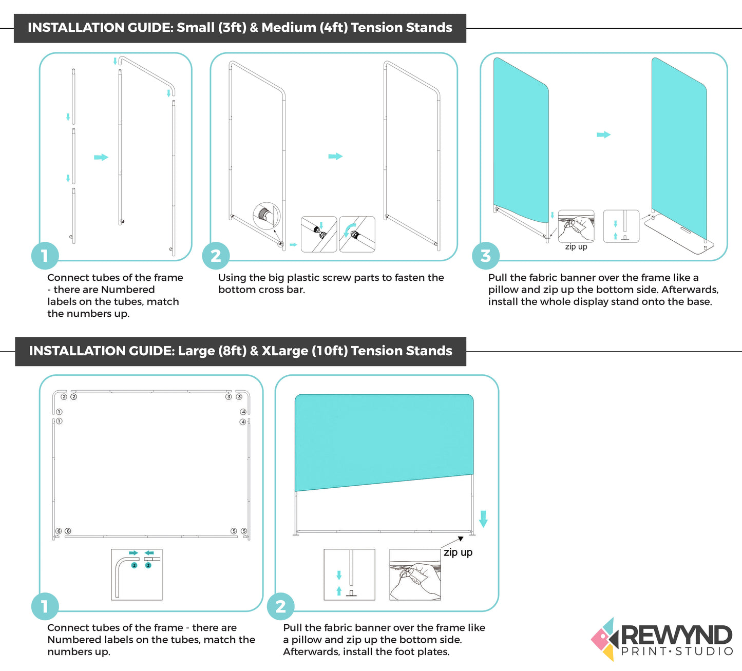Tension Fabric Stand/Backdrop